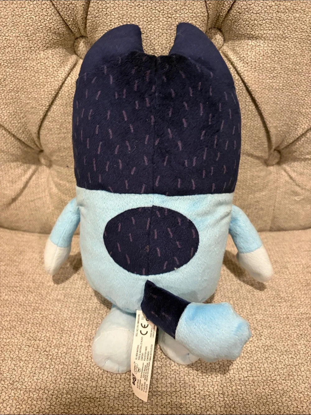 Bandit 12” Plush - EUC!!      stuffed animal animals bluey toy toys